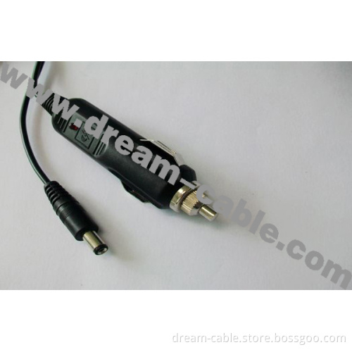 Cigarette Lighter Cable with Straight DC Plug
